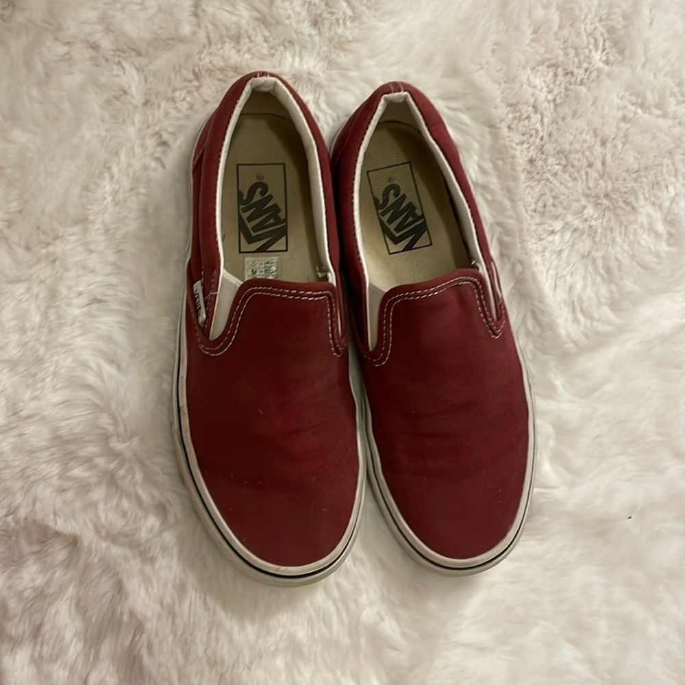 Maroon Vans